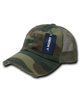 '6 Panel Low Profile Relaxed Vintage Trucker'