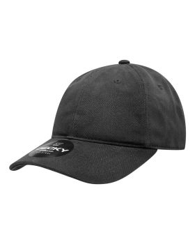 '6 Panel Low Profile Relaxed Brushed Cotton Dad Hat'
