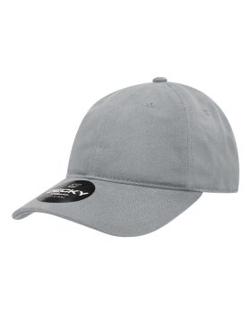'6 Panel Low Profile Relaxed Brushed Cotton Dad Hat'