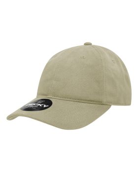 '6 Panel Low Profile Relaxed Brushed Cotton Dad Hat'