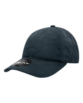 '6 Panel Low Profile Relaxed Brushed Cotton Dad Hat'