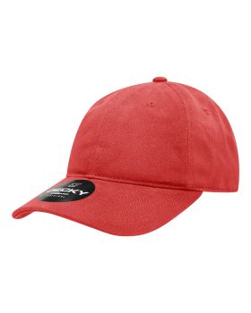 '6 Panel Low Profile Relaxed Brushed Cotton Dad Hat'