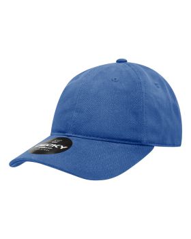 '6 Panel Low Profile Relaxed Brushed Cotton Dad Hat'