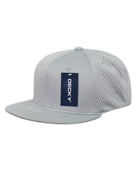 'Decky 1128 Mesh Jersey Flat Bill Snapback'