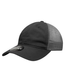 '6 Panel Low Profile Relaxed Cotton Trucker'