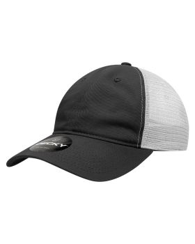 '6 Panel Low Profile Relaxed Cotton Trucker'