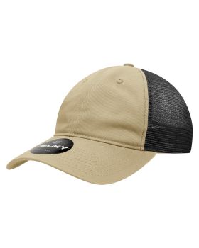 '6 Panel Low Profile Relaxed Cotton Trucker'