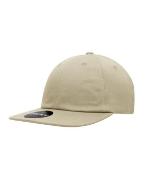 'Relaxed Flat Bill Cotton Caps'