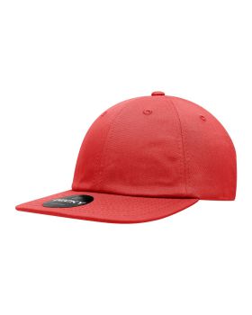 'Relaxed Flat Bill Cotton Caps'