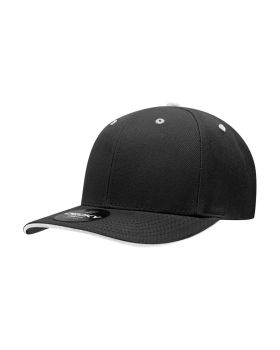 '6 Panel Mid Profile Structured Sandwich Bill Cap'
