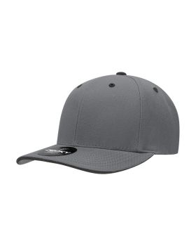 '6 Panel Mid Profile Structured Sandwich Bill Cap'