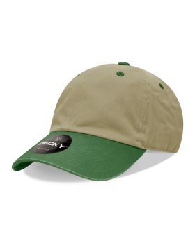 '6 Panel Low Profile Relaxed Cotton Dad Hat'