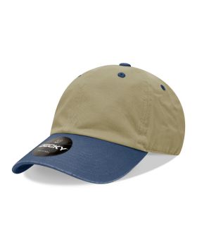 '6 Panel Low Profile Relaxed Cotton Dad Hat'