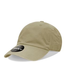 '6 Panel Low Profile Relaxed Cotton Dad Hat'
