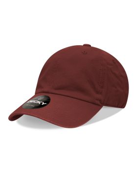'6 Panel Low Profile Relaxed Cotton Dad Hat'