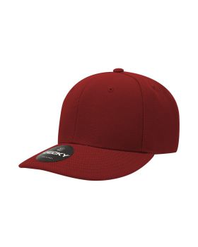 '6 Panel Mid Profile Structured Acrylic/Polyester Cap'