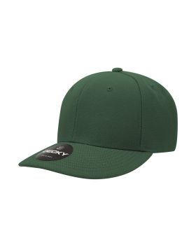 '6 Panel Mid Profile Structured Acrylic/Polyester Cap'