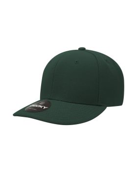 '6 Panel Mid Profile Structured Acrylic/Polyester Cap'
