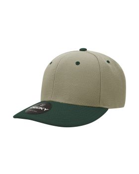 '6 Panel Mid Profile Structured Acrylic/Polyester Cap'