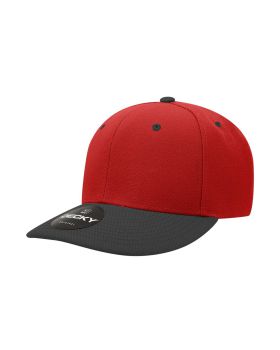 '6 Panel Mid Profile Structured Acrylic/Polyester Cap'