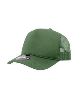 '5 Panel Mid Profile Structured Foam Trucker'