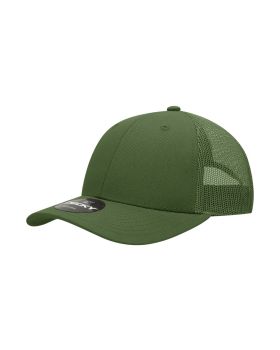 '6 Panel Low Profile Structured Cotton Trucker'