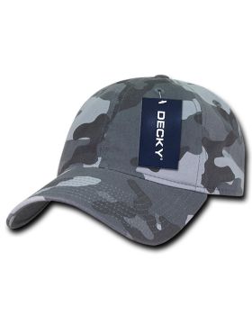 '6 Panel Low Profile Relaxed Camo Dad Hat'