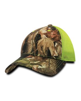 '6 Panel Low Profile Structured Camo Trucker'