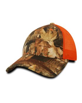 '6 Panel Low Profile Structured Camo Trucker'