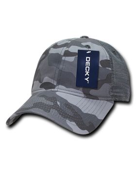 '6 Panel Low Profile Relaxed Camo Trucker'