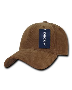 '6 Panel Low Profile Structured Corduroy Cap'