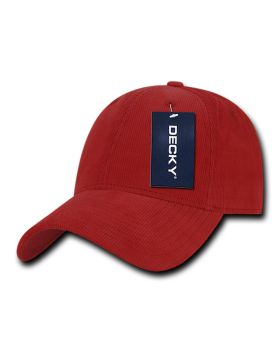 '6 Panel Low Profile Structured Corduroy Cap'