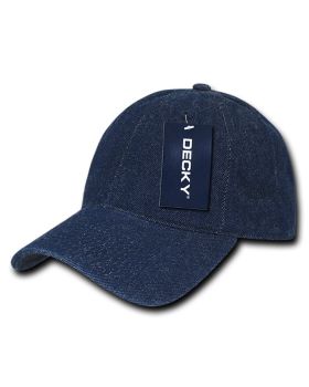 '6 Panel Low Profile Relaxed Denim Cap'