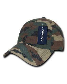 '6 Panel Low Profile Relaxed Ripstop Dad Hat'