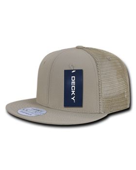 '6 Panel High Profile Structured Ripstop Trucker'