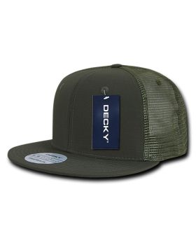 '6 Panel High Profile Structured Ripstop Trucker'