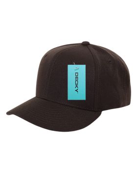 '6 Panel Mid Profile Structured Acrylic/Polyester Cap'