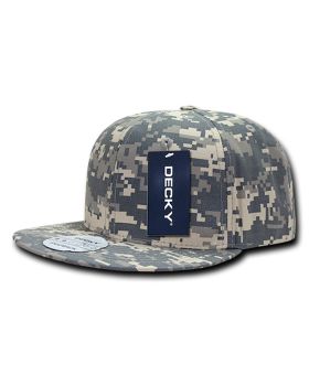 6 Panel High Profile Structured Ripstop Snapback