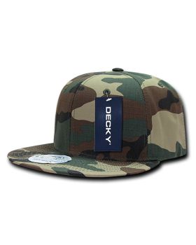 '6 Panel High Profile Structured Ripstop Snapback'