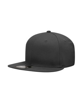 '6 Panel High Profile Structured Cotton Blend Snapback'
