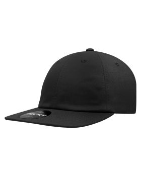 '6 Panel High Profile Relaxed Cotton Snapback'