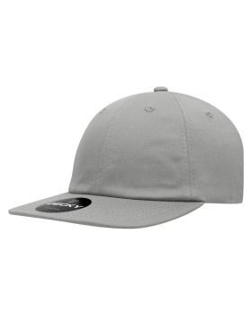 '6 Panel High Profile Relaxed Cotton Snapback'