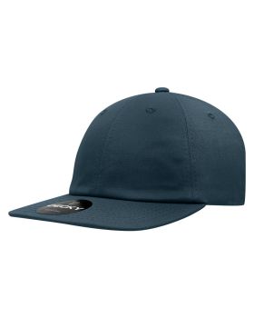 '6 Panel High Profile Relaxed Cotton Snapback'