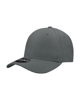 '6 Panel High Profile Structured Acrylic/Polyester Fitted'