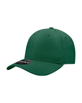 '6 Panel High Profile Structured Acrylic/Polyester Fitted'