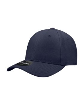 '6 Panel High Profile Structured Acrylic/Polyester Fitted'