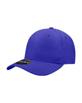 '6 Panel High Profile Structured Acrylic/Polyester Fitted'