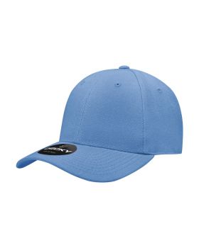 '6 Panel High Profile Structured Acrylic/Polyester Fitted'