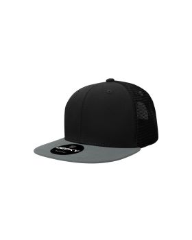 'Youth 6 Panel High Profile Structured Cotton Trucker'