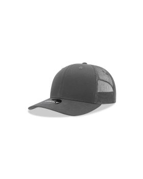 'Youth 6 Panel Mid Profile Structured Cotton Trucker'